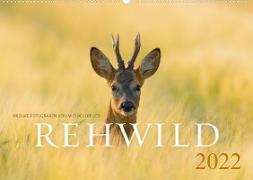 Rehwild 2022 (Wandkalender 2022 DIN A2 quer)