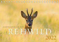 Rehwild 2022 (Tischkalender 2022 DIN A5 quer)