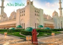 Abu Dhabi - Glanzvolle Hauptstadt der Vereinigten Arabischen Emirate (Wandkalender 2022 DIN A3 quer)