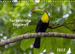 Farbenfrohe Vogelwelt (Wandkalender 2022 DIN A4 quer)