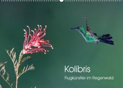 Kolibris - Flugkünstler im Regenwald (Wandkalender 2022 DIN A2 quer)