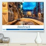 Innsbruck - Stadt in den AlpenAT-Version (Premium, hochwertiger DIN A2 Wandkalender 2022, Kunstdruck in Hochglanz)