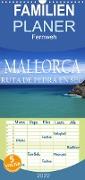 Mallorca- Ruta Pedra en Sec - Familienplaner hoch (Wandkalender 2022 , 21 cm x 45 cm, hoch)