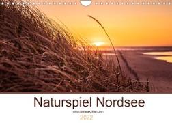 Naturspiel Nordsee (Wandkalender 2022 DIN A4 quer)