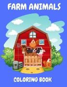 Farm Animals Coloring Book