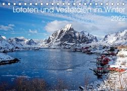 Lofoten und Vesterålen im Winter (Tischkalender 2022 DIN A5 quer)