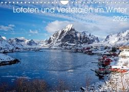 Lofoten und Vesterålen im Winter (Wandkalender 2022 DIN A4 quer)