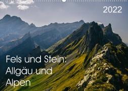 Fels und Stamm: Allgäu und Alpen (Wandkalender 2022 DIN A2 quer)