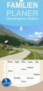 Wandergebiet Südtirol - Familienplaner hoch (Wandkalender 2022 , 21 cm x 45 cm, hoch)