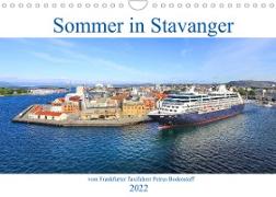 Sommer in Stavanger vom Frankfurter Taxifahrer Petrus Bodenstaff (Wandkalender 2022 DIN A4 quer)