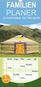 Geheimnisse der Mongolei - Familienplaner hoch (Wandkalender 2022 , 21 cm x 45 cm, hoch)