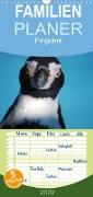 Pinguine 2022 - Familienplaner hoch (Wandkalender 2022 , 21 cm x 45 cm, hoch)