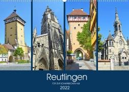 Reutlingen - Tor zur Schwäbischen Alb (Wandkalender 2022 DIN A2 quer)