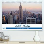 New York - 4 Tage unterwegs im Big Apple (Premium, hochwertiger DIN A2 Wandkalender 2022, Kunstdruck in Hochglanz)