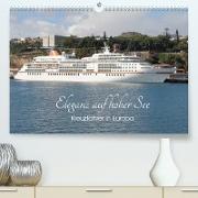 Eleganz auf hoher See - Kreuzfahrer in Europa (Premium, hochwertiger DIN A2 Wandkalender 2022, Kunstdruck in Hochglanz)