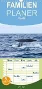Wale - Familienplaner hoch (Wandkalender 2022 , 21 cm x 45 cm, hoch)