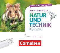 Natur und Technik - Biologie Neubearbeitung, Nordrhein-Westfalen, 5./6. Schuljahr, Unterrichtsmanager Plus auf USB-Stick, Inkl. E-Book als Zugabe und Begleitmaterialien