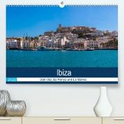 Ibiza Dalt Vila, Sa Penya und La Marina (Premium, hochwertiger DIN A2 Wandkalender 2022, Kunstdruck in Hochglanz)