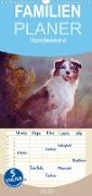 Hundeseele - Familienplaner hoch (Wandkalender 2022 , 21 cm x 45 cm, hoch)
