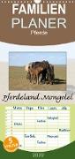 Pferdeland Mongolei - Familienplaner hoch (Wandkalender 2022 , 21 cm x 45 cm, hoch)