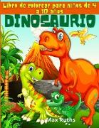 Dinosaurio Libro de colorear para niños de 4 a 10 años