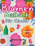 Blumen Malbuch für Kinder