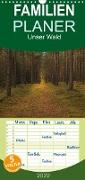 Unser Wald - Magische Sichten in norddeutsche Wälder - Familienplaner hoch (Wandkalender 2022 , 21 cm x 45 cm, hoch)
