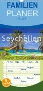 Seychellen Traumstrände im Paradies - Familienplaner hoch (Wandkalender 2022 , 21 cm x 45 cm, hoch)