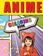 Manga Coloring Book for Teens