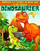 Dinosaurier Malbuch für Kinder im Alter von 4-10 Jahren