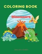 Coloring Book Dinosaurs
