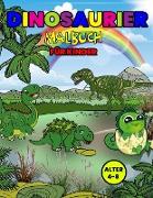 Dinosaurier Malbuch für Kinder Alter 4-8