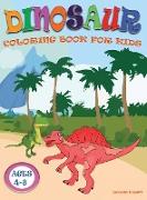 Dinosaur Coloring Book for Kids ages 4-8