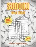 Sudoku Nivel Dificil: Libre de Rompecabezas - 400 Sudokus Con Soluciones - Sudokus Muy Difíciles Para Jugadores Avanzados