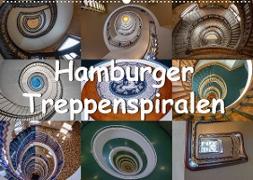 Hamburger Treppenspiralen (Wandkalender 2022 DIN A2 quer)