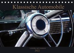 Klassische Automobile - Lenkräder und Armaturen (Tischkalender 2022 DIN A5 quer)