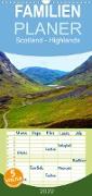 Scotland - Highlands - Familienplaner hoch (Wandkalender 2022 , 21 cm x 45 cm, hoch)