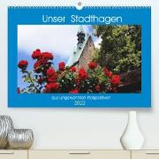 Unser Stadthagen (Premium, hochwertiger DIN A2 Wandkalender 2022, Kunstdruck in Hochglanz)