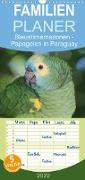 Blaustirnamazonen - Papageien in Paraguay - Familienplaner hoch (Wandkalender 2022 , 21 cm x 45 cm, hoch)