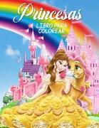 Princesas Libro para Colorear