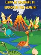 Dinosauro libro da colorare per i bambini