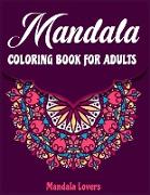 Intricate Mandala coloring book for adults