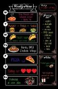 Weekly Menu Grocery List