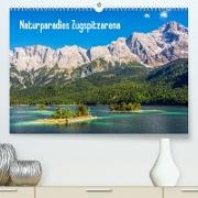 Naturparadies Zugspitzarena (Premium, hochwertiger DIN A2 Wandkalender 2022, Kunstdruck in Hochglanz)