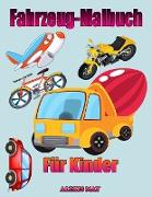 Fahrzeug-Malbuch für Kinder