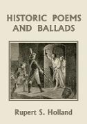 Historic Poems and Ballads (Yesterday's Classics)