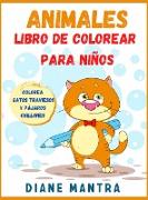 Animales Libro de colorear para niños