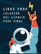 Libro para colorear del espacio para niños