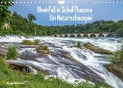 Rheinfall in Schaffhausen - Ein Naturschauspiel (Wandkalender 2022 DIN A4 quer)