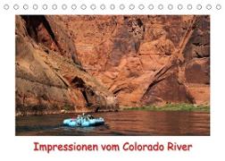 Impressionen vom Colorado River (Tischkalender 2022 DIN A5 quer)